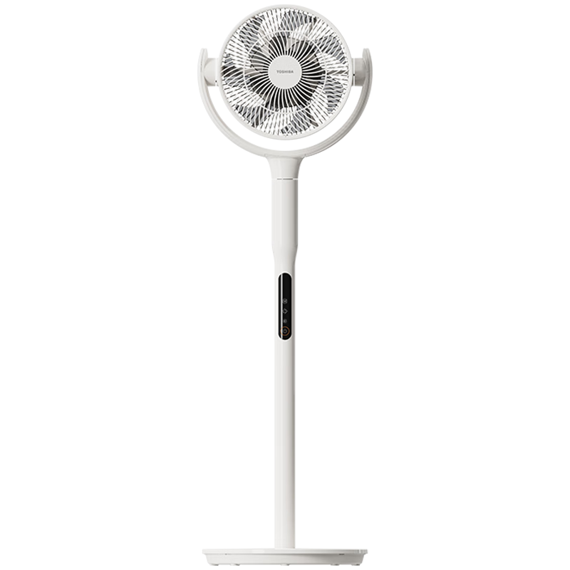 东芝【风待月】电风扇空气循环扇家用节能3D自动摇头15档直流变频轻音遥控办公室纤薄落地扇400XCN(W) 【落地台灯】柔风轻音F-DSB700XCN(Y)