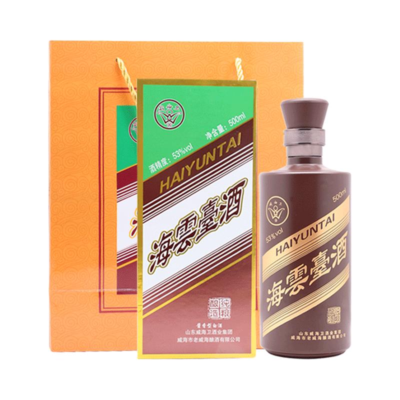 威海卫53度海云台白酒酱香型 53%vol 500mL 1瓶