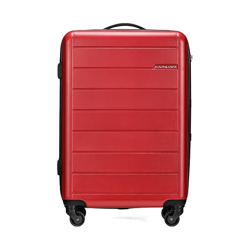 KAMILIANT 卡米龙万向轮拉杆箱 TA7*00001枫叶红20英寸