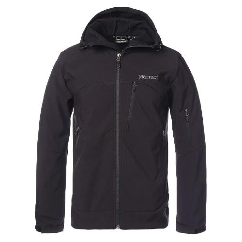 Marmot 土拨鼠  M2 男士防风软壳上衣 V82185 曜石黑 S