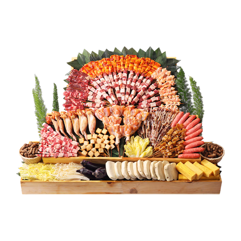  木屋烧烤 半成品 烧烤食材套装  19