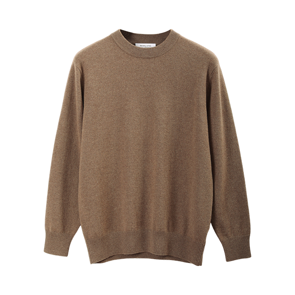 【男士必备】秋冬100%山羊绒圆领百搭男士毛衣羊绒衫