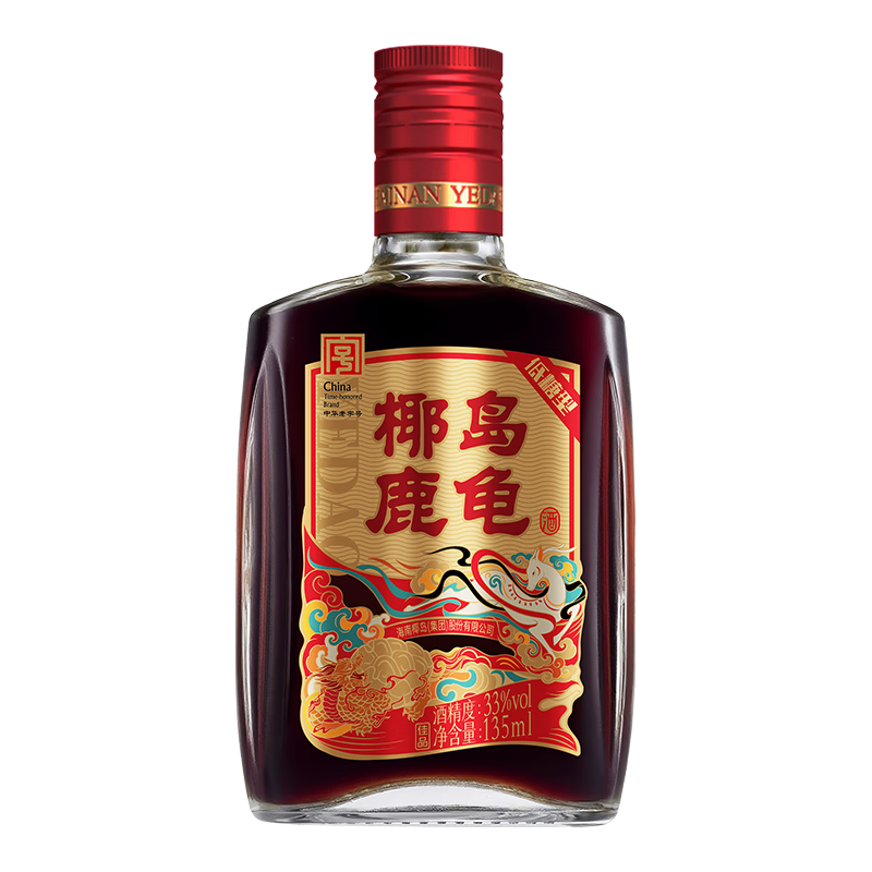椰岛（YEDAO）鹿龟酒33度（佳品） 滋补 养生 中华老字号 药食同源 自饮