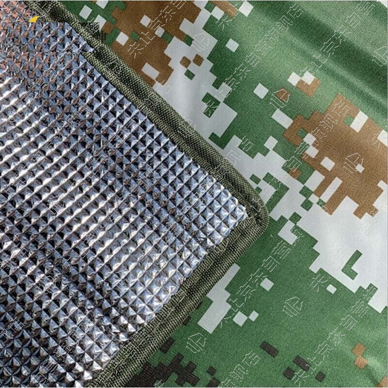 未止帐篷露营垫防潮垫单人单兵帐篷 数码防潮垫200*150*0.35cm 