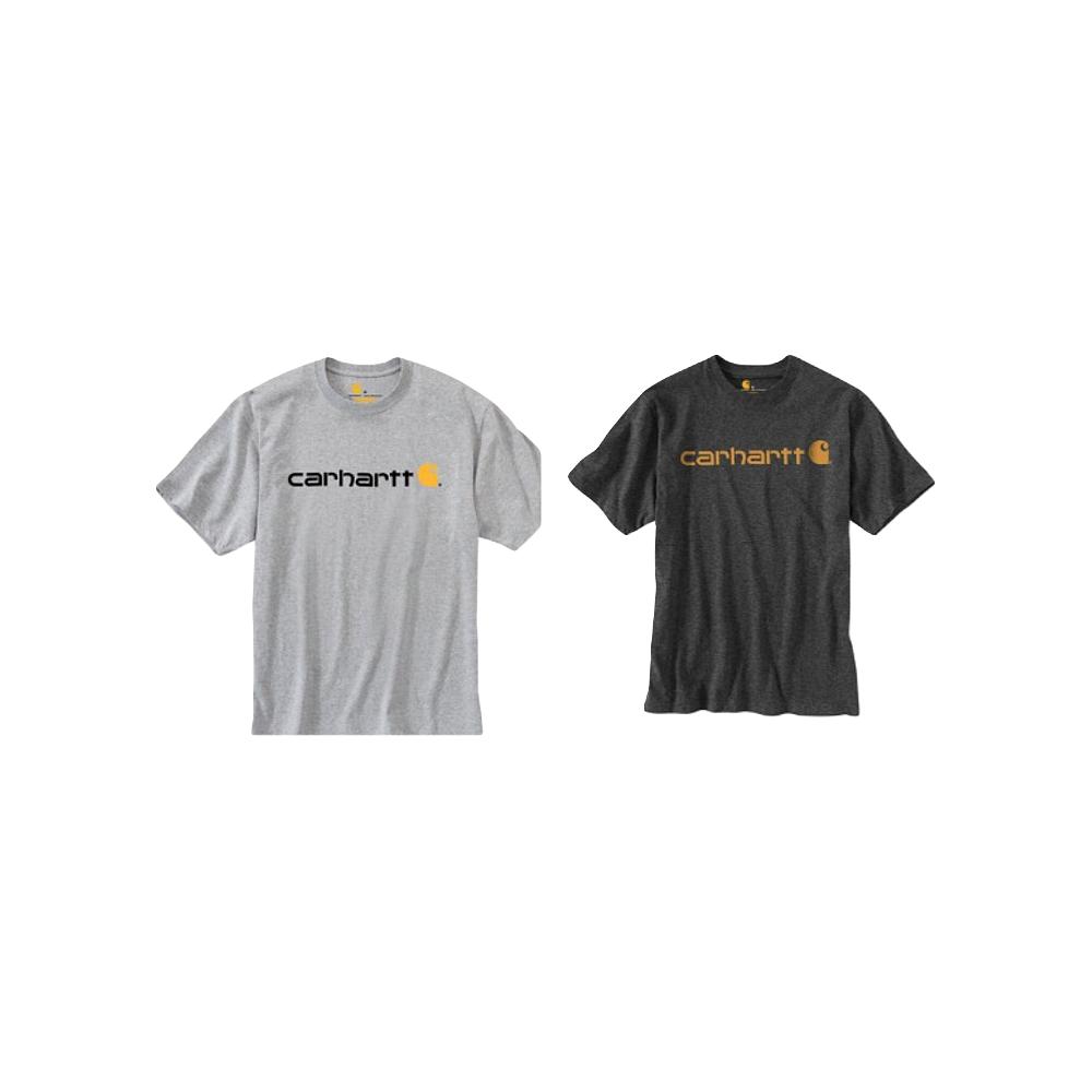 carhartt 卡哈特 韩国Carhartt 男士黑色字母短袖T恤上衣夏季宽松时尚百搭