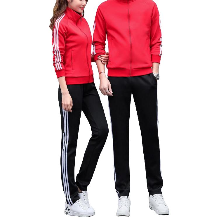 春秋季款运动服套装休闲卫衣运动服套装女开衫套装两件套