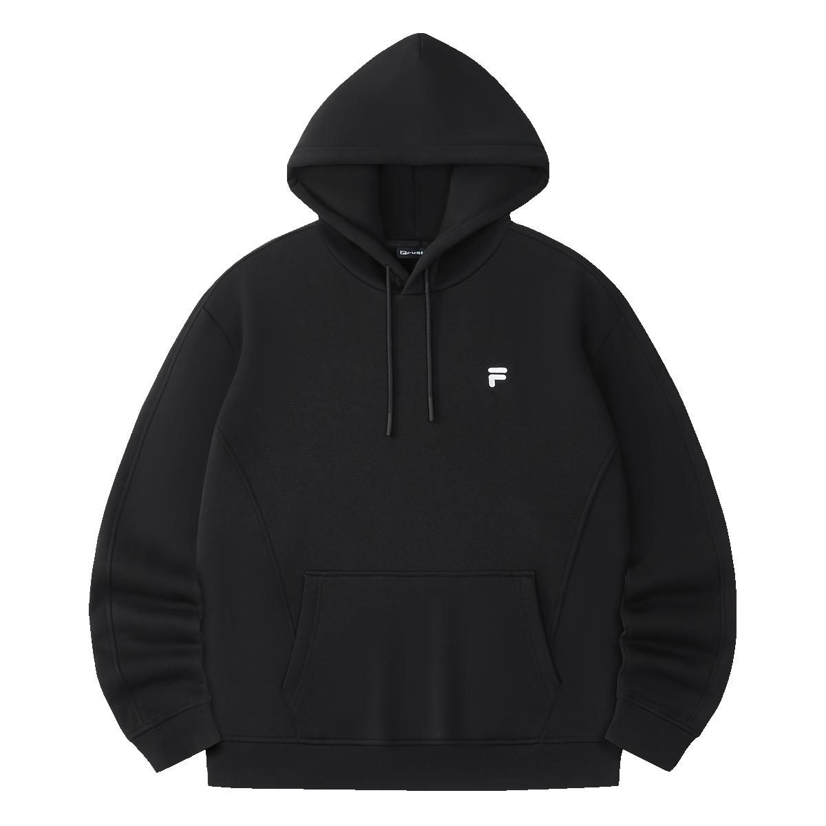 FILAFUSION斐乐潮牌情侣款卫衣2025秋季男女款时尚连帽上衣