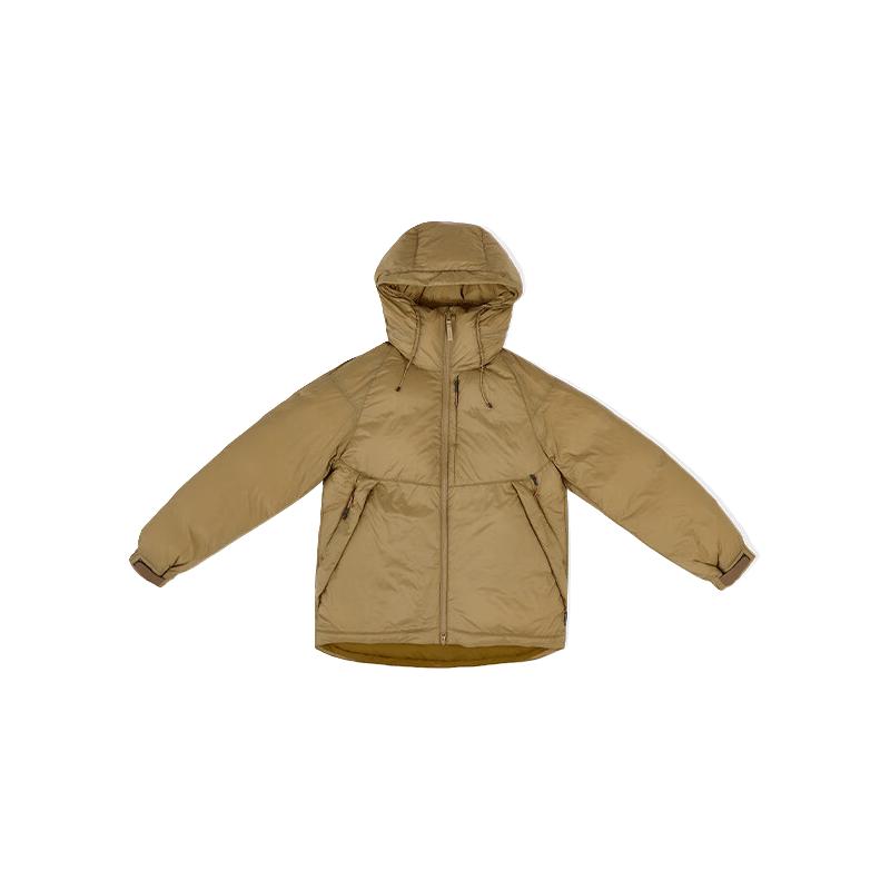 Naturehike 挪客户外连帽羽绒服 冬季成人户外防寒保暖加厚白鹅绒外套 陶砂色 M