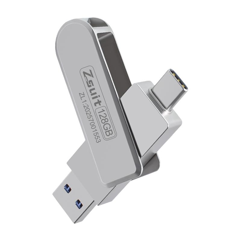 捷速优高速usb3.0u盘手机Type C双接口电脑两用可插音响优盘
