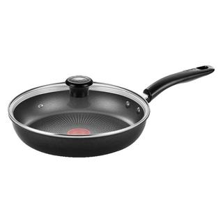 Tefal/特福不粘煎锅平底锅牛排煎锅家用红点煎饼锅燃气电磁炉含钛