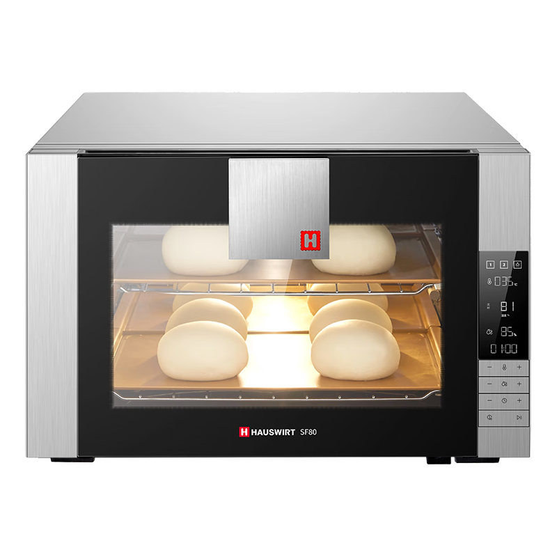 海氏（Hauswirt）SF80商用发酵箱烘焙大容量恒温恒湿面包馒头醒发不锈钢内胆 黑色 105L