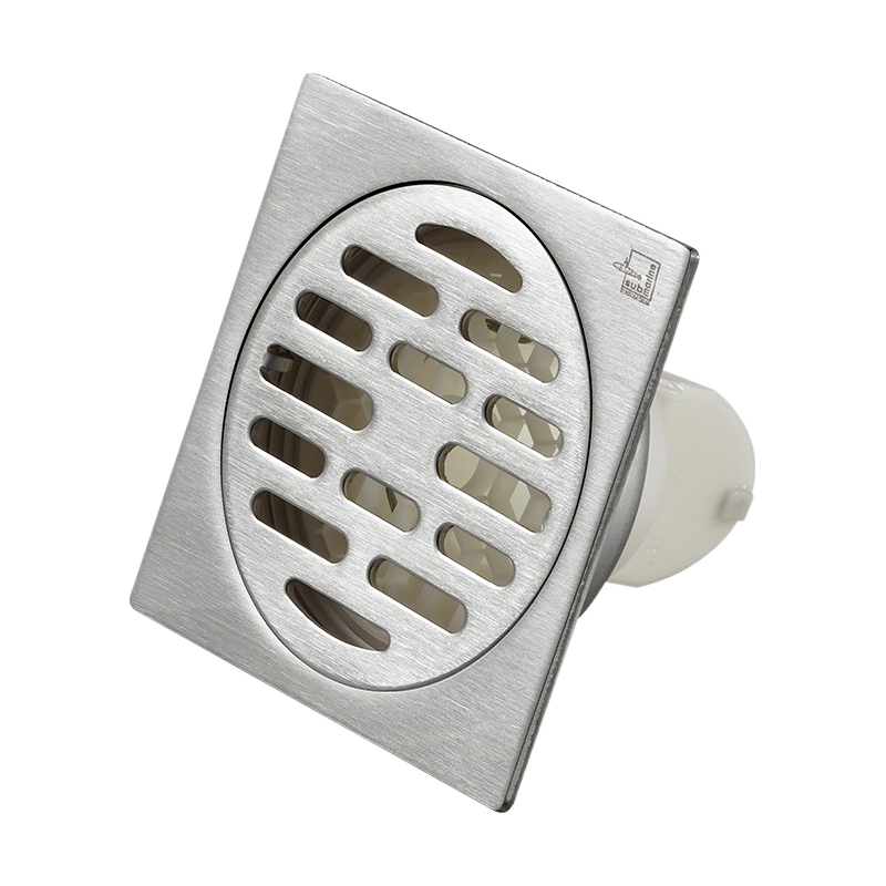 潜水艇 304不锈钢方形地漏防臭隐形洗衣机浴室淋浴卫生间通用