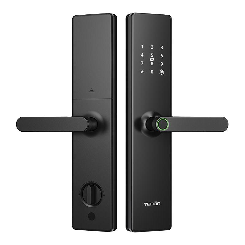 TENON 亚太天能 可视猫眼指纹锁人脸识别电子锁密码锁家用防盗智能锁门锁