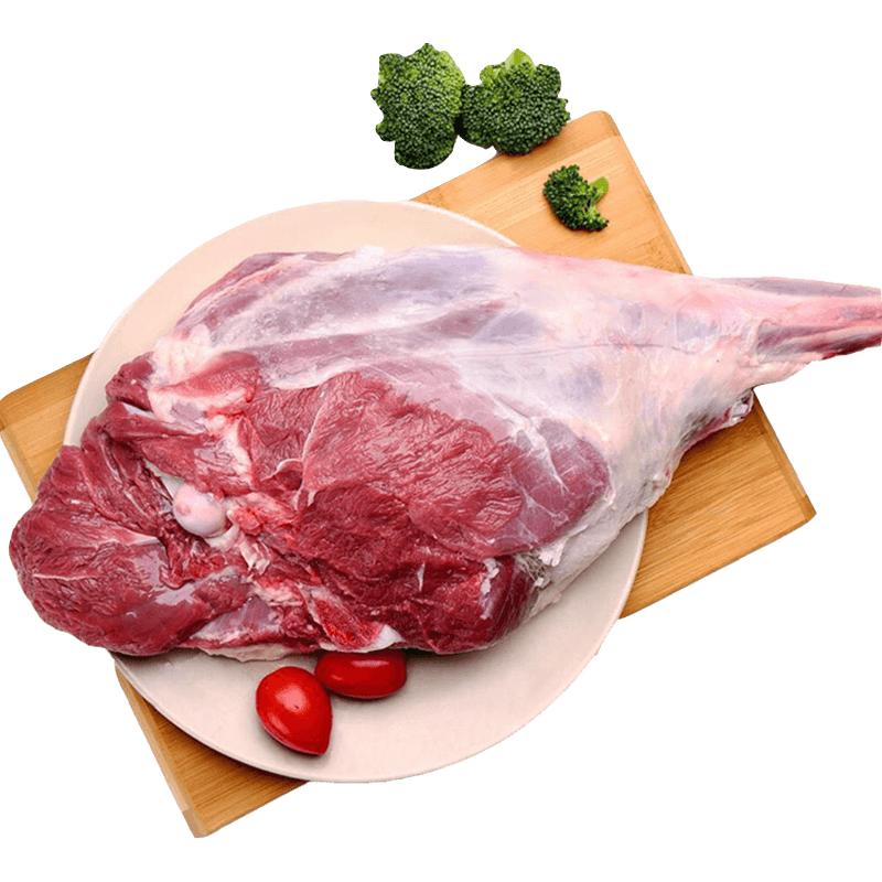 陇上刘叔叔 羊腿肉3/5 陇东黑山羊环县生鲜原切羊前后腿肉深山散养百草羊肉 羊后腿5斤