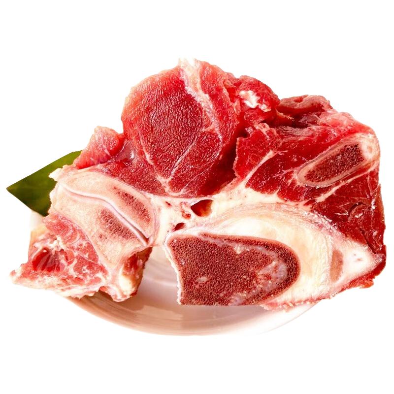 艾克拜尔原切羊蝎子羊肉 烧烤火锅食材带骨羊肉10斤 羊蝎子1kg*3袋