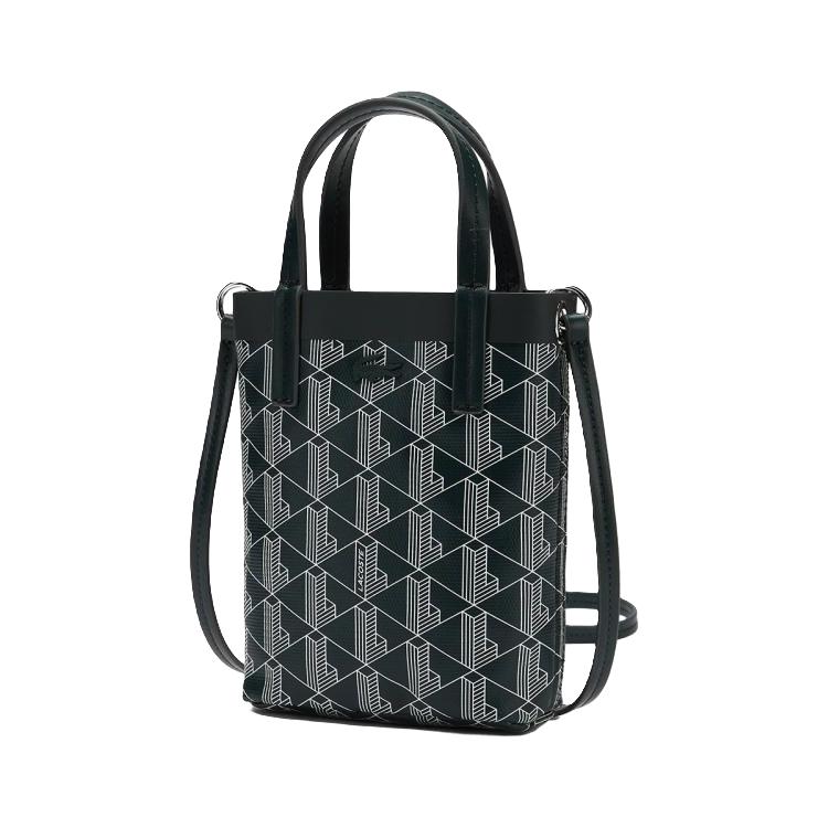 法国拉科斯特 LACOSTE女包春夏复古印花设计小号斜挎包日常百搭单肩包