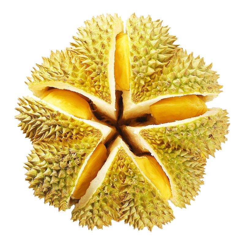 隆盛斋泰国金枕榴莲整箱鲜榴莲鲜果A果整个带壳 时令生鲜 精选金枕榴莲 2个装9-10斤/（保4-5房）