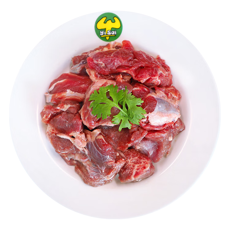 伊赛国产原切大块牛肉 牛肩肉1.2kg 炖煮 烧烤 炒菜 生鲜牛肉