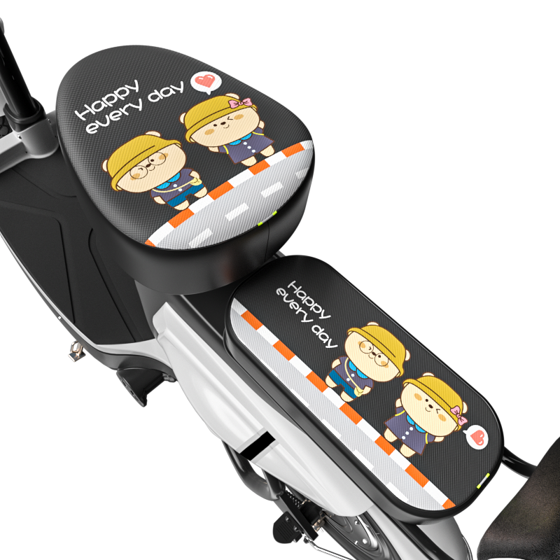 Maslino 万仕龙 电动车圆头皮革前座