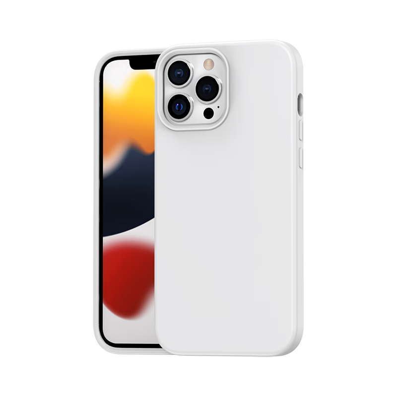 Best Coac 北师科 适用苹果15手机壳保护套iPhone15全包防摔壳亲肤仿液态硅胶软壳 玉石白
