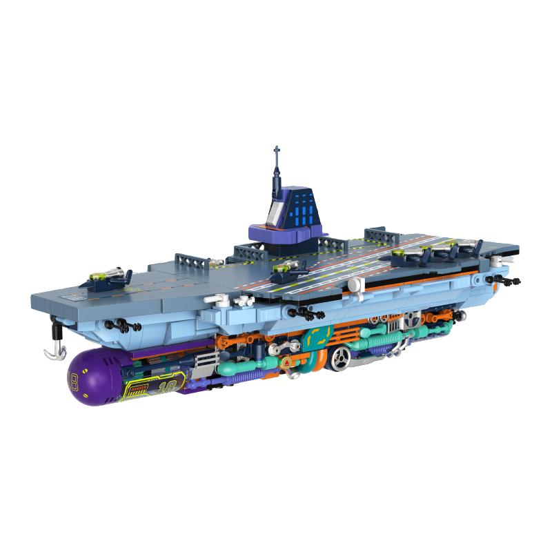 iBLOCK 国魂 重器崛起系列 ib1201 多巴胺福建舰航母