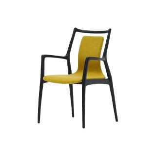 梵几 家具|螳螂椅 现代轻奢靠背餐凳实木椅子餐椅家用高级主人椅