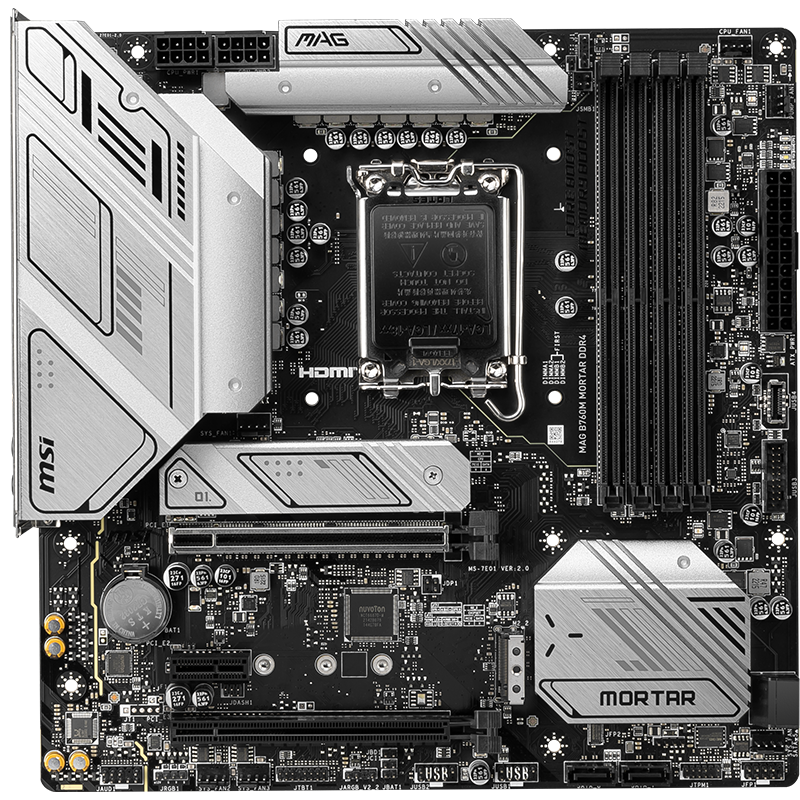 微星（MSI）MAG B760M MORTAR II DDR5 迫击炮2代支持 14600KF  14700KF