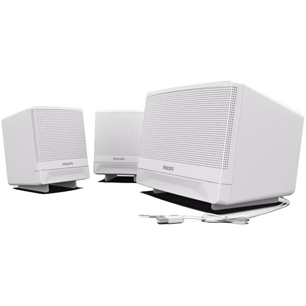 PHILIPS 飞利浦 SPA331 2.1声道 桌面 多媒体音箱 白色