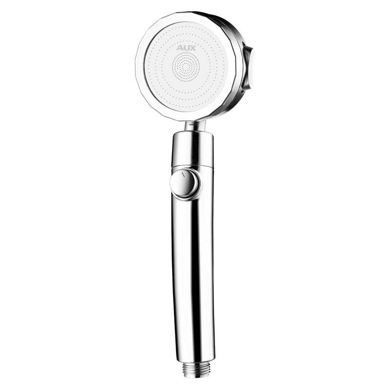 AUX奥克斯花洒淋浴一键止水喷头加压高压家用大出水洗澡沐浴套装 三档调节（花洒））