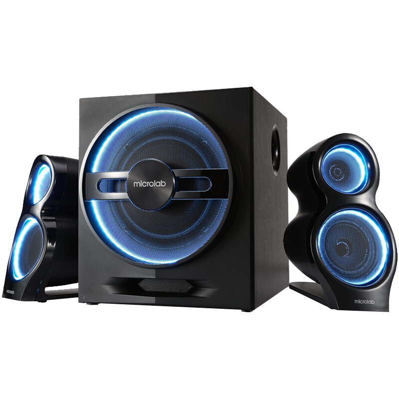 microlab 麦博 T10 2.1声道 有源蓝牙游戏音箱
