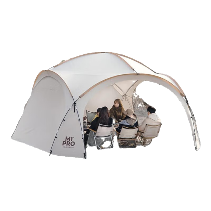 TAWA增强版穹顶天幕帐篷户外露野营防晒防潮防雨防风防寒过夜装备遮阳 二代M1pro穹顶-单体【蛋壳】
