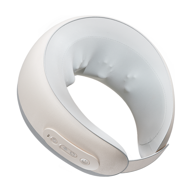 海尔（haier）颈椎按摩器颈部按摩仪按摩枕脖子颈部肩颈护颈仪热敷揉捏便携U型枕送父母亲友节日礼物 EHC-B2H