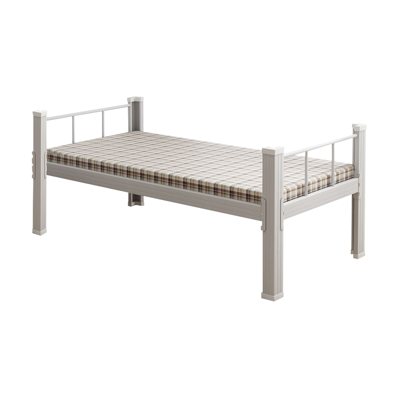 奈高NG（NAIGAO）单人床钢制床学生公寓床加厚单层床免螺丝铁架床900mm宽升级款