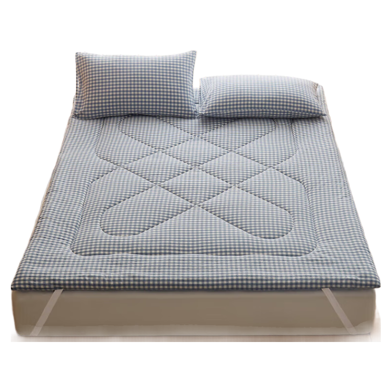 九洲鹿 抗菌床垫床褥1.5*2米秋冬软垫可折叠防滑双人1.5米床