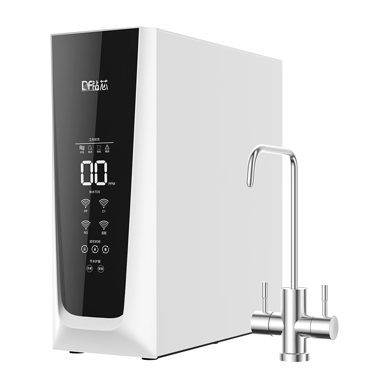 钻芯 diamond filter1000G净水器家用厨房净水机RO反渗透厨下式直饮纯水机