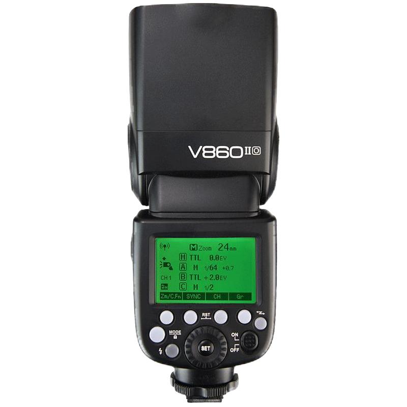 Godox神牛v860III三代机顶闪光灯TTL高速同步V860II二代摄影佳能尼康索尼富士单反微单锂电池热靴相机机顶灯
