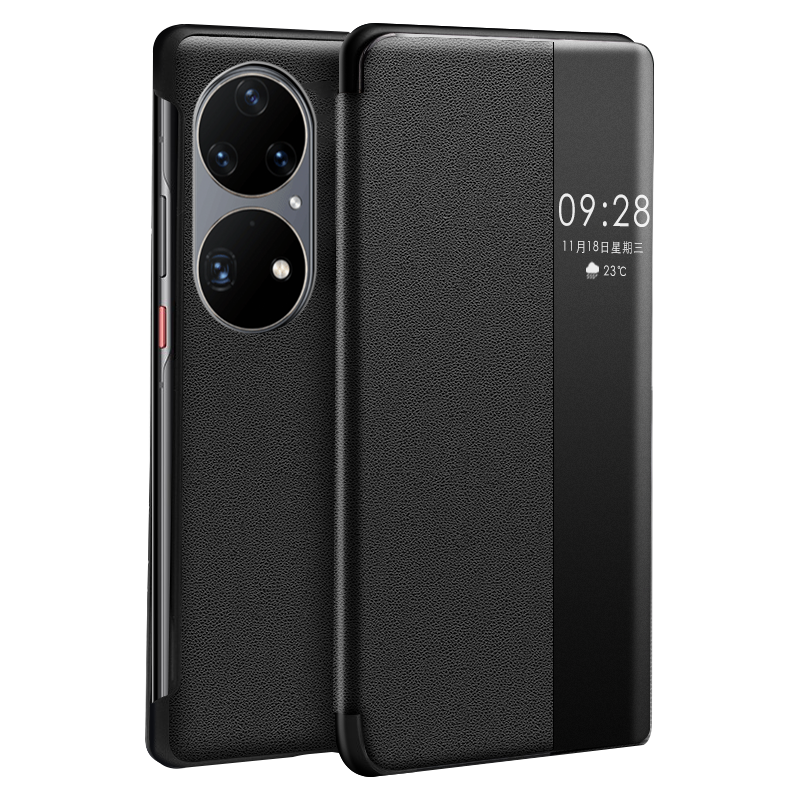  Freeson 智能休眠唤醒 手机壳  皮革 黑色