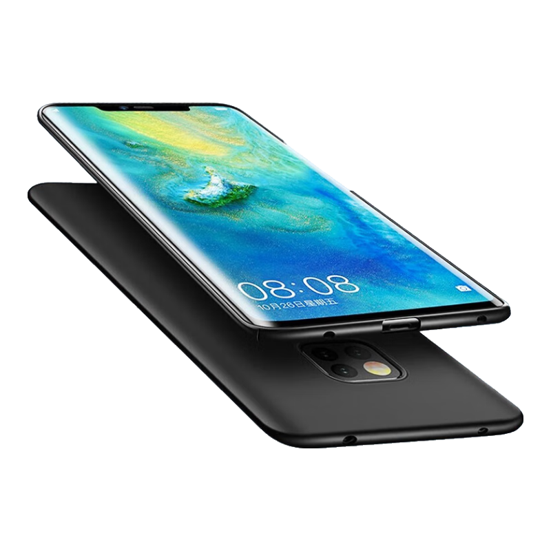 Snowkids 华为mate20 Pro手机壳huawei手机保护套超薄磨砂手机壳全包防指纹防摔镜头保护（魔力黑）