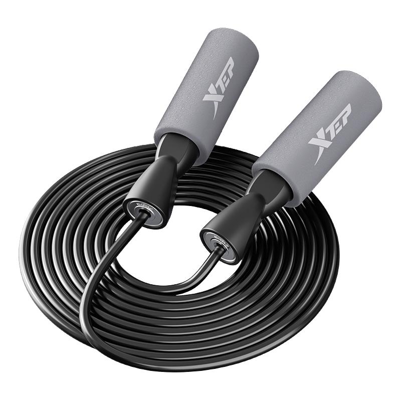 XTEP特步跳绳减肥专用健身运动燃脂轴承竞速跳绳男士成人儿童学生中考