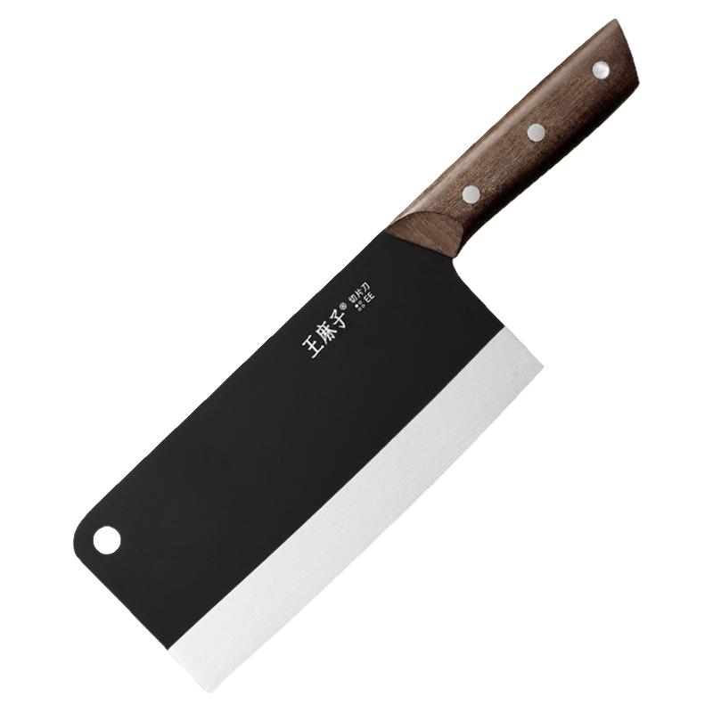 王麻子菜刀家用厨房切片切肉切菜不锈钢手工锻打砍骨刀具大全