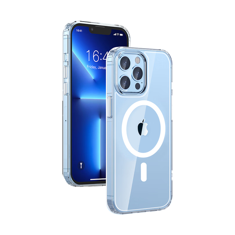  SNOWKIDS 磁吸充电 iPhone15pro手机壳  塑料