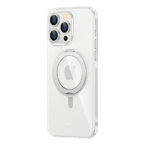 ANKER安克 苹果15手机壳iphone15promax磁吸壳保护套防摔带支架 【苹果15Pro 磁吸支架壳丨冰透色】