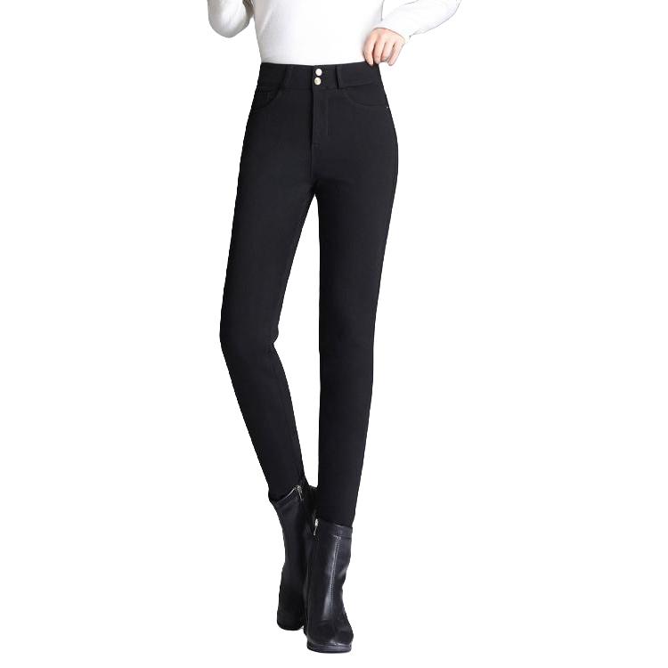 雪中飞 SNOWFLYING 女式羽绒裤冬季防风抗寒修身显瘦羽绒裤女