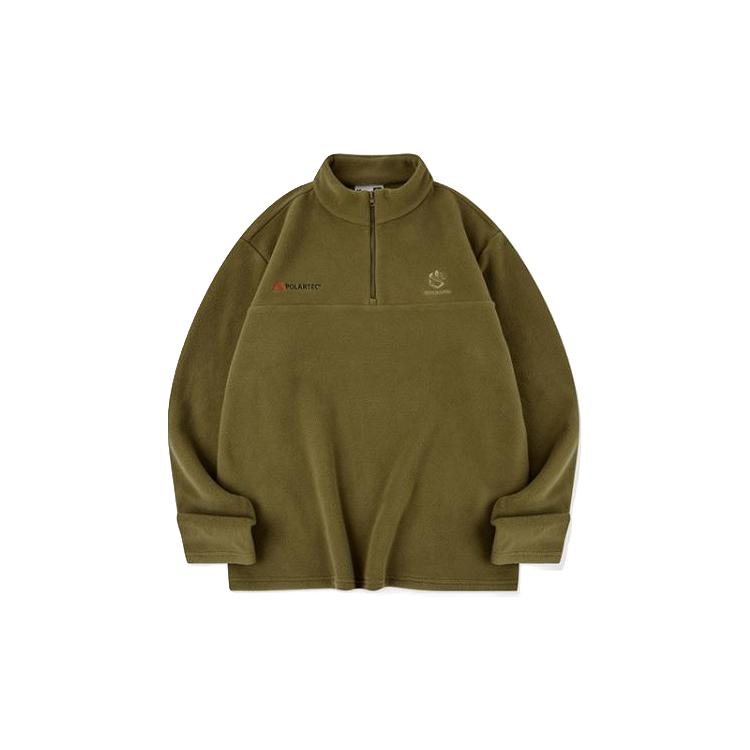 乔丹山神卫衣男全身Polartec立领抓绒衣徒步加厚套头衫冲锋衣保暖内胆