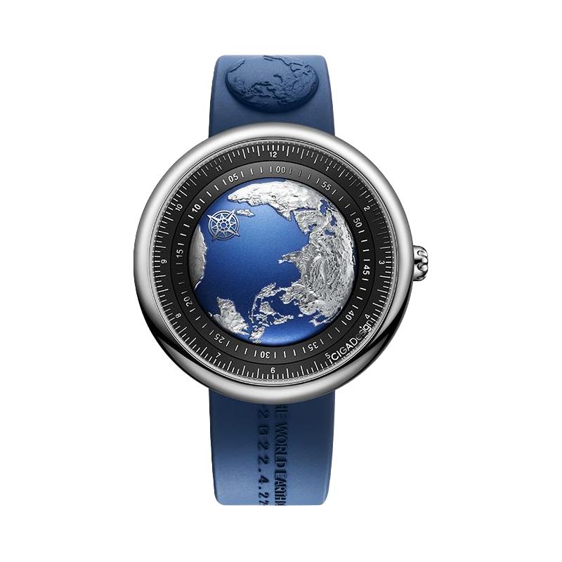 CIGA Design 玺佳 U系列 蓝色星球 46毫米自动上链腕表