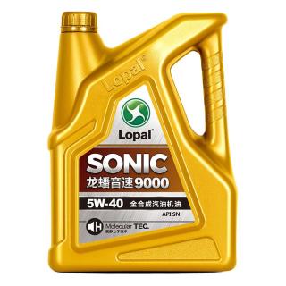 龙蟠 音速9000系列 5W-40 SN级 全合成机油 4L