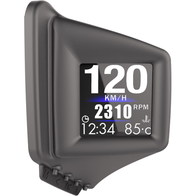 ActiSafety 自安平显 A401 hud抬头显示器多功能高清屏仪表GPS海拔仪 A401 双模