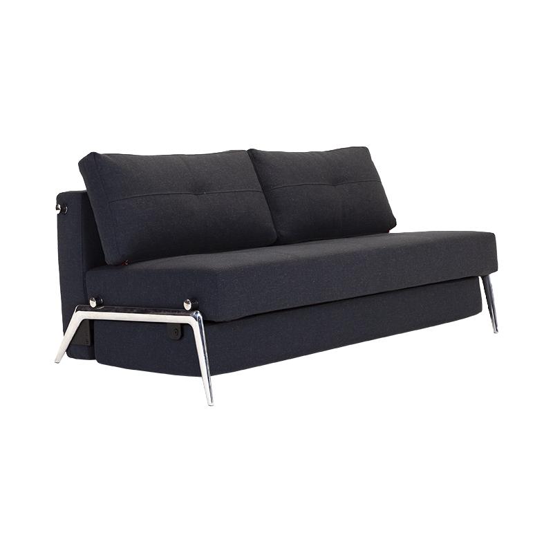 依诺维绅小户型客厅沙发床酷比特功能两用可折叠铝腿科技布艺沙发
