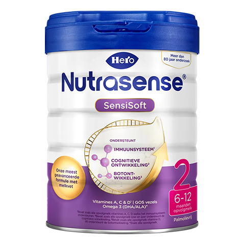 Hero Baby nutrasense系列 白金版较大婴儿奶粉 荷兰版 2段 800g