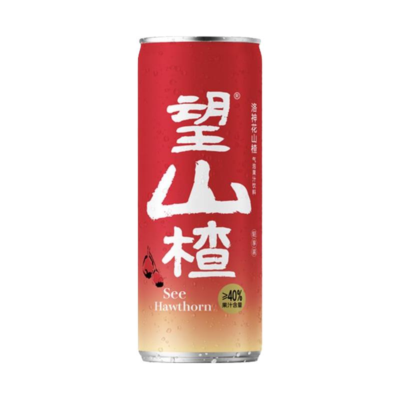 HOPE WATER 好望水 望山楂气泡水气泡果汁饮品旗舰店健康饮料整箱铝罐330ml